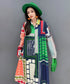 Panel Print Dress